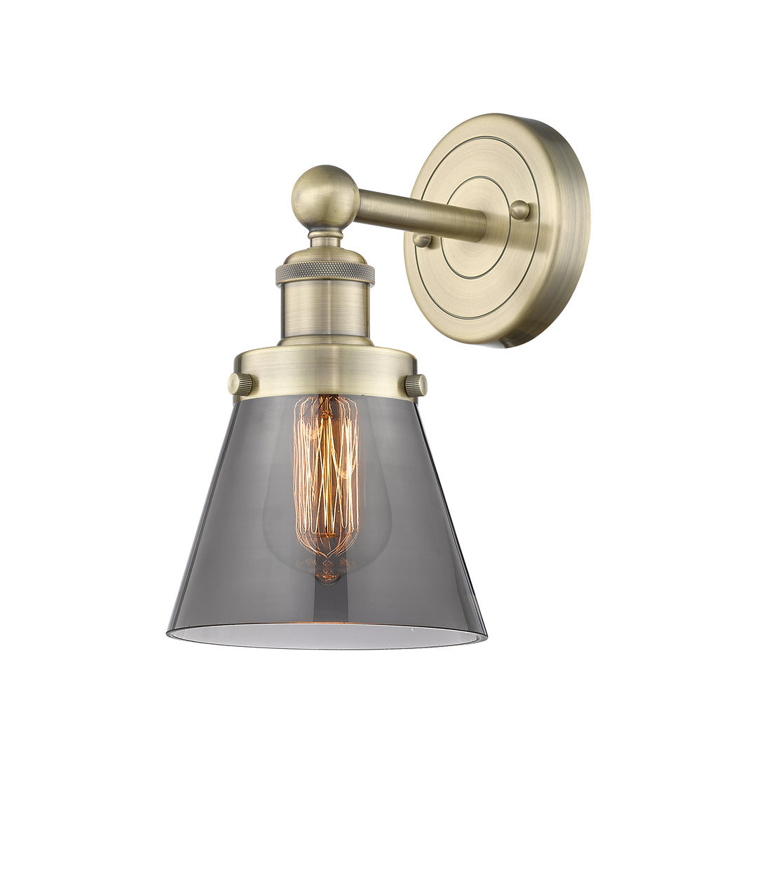 Innovations Lighting Cone 6" Sconce - Antique Brass