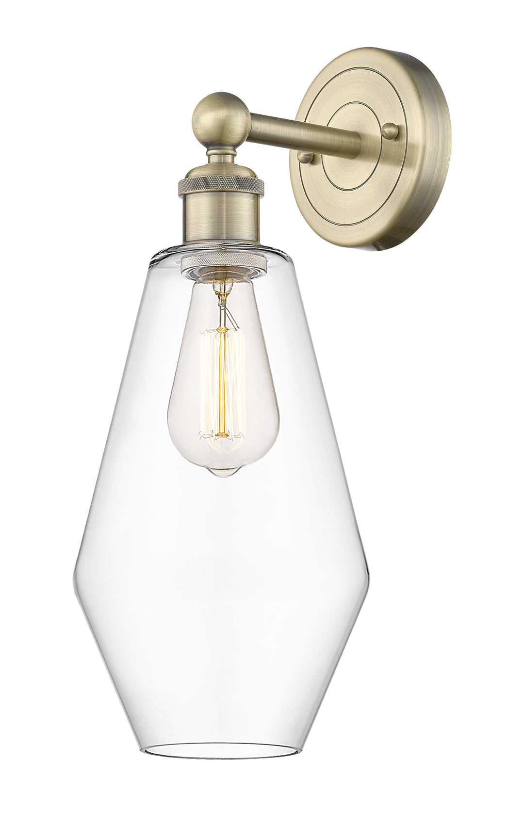 Innovations Lighting Cindyrella 7" Sconce - Antique Brass