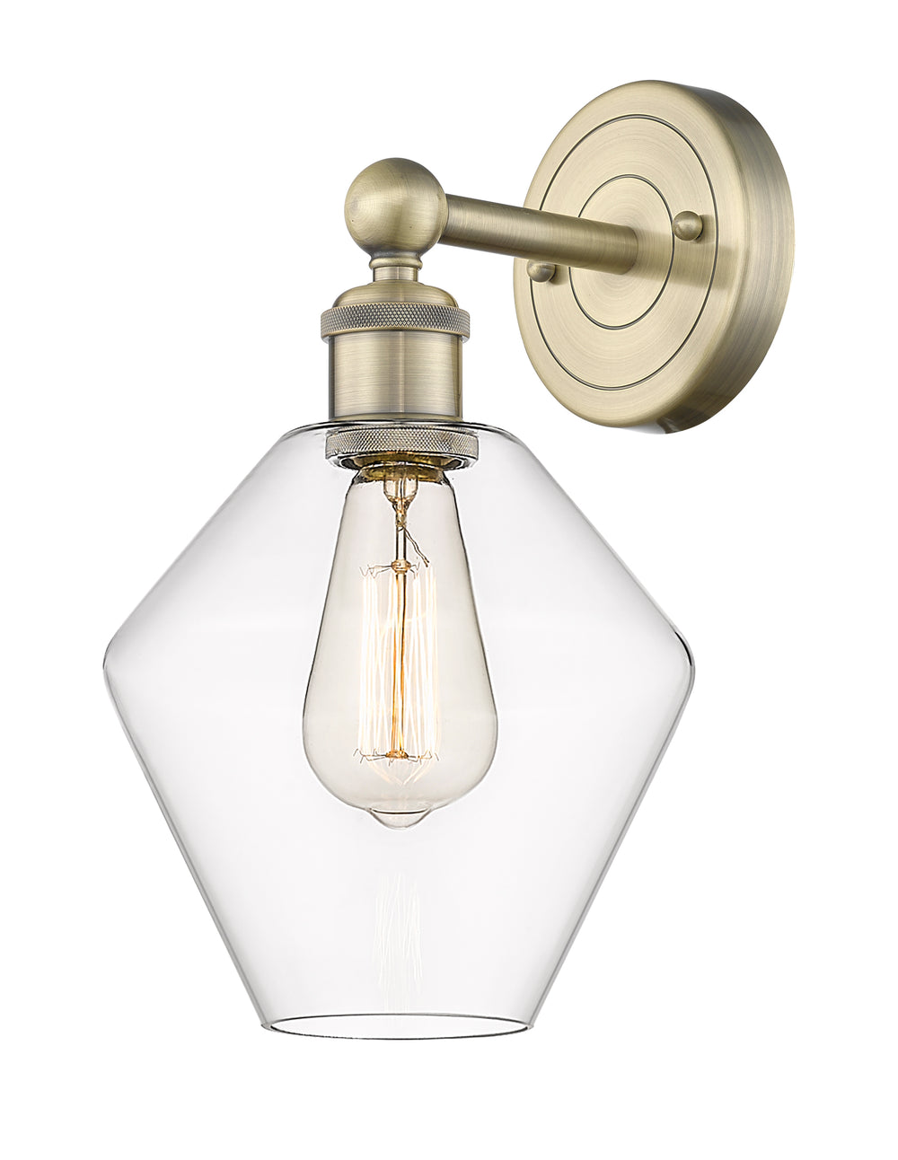 Innovations Lighting Cindyrella 8" Sconce - Antique Brass