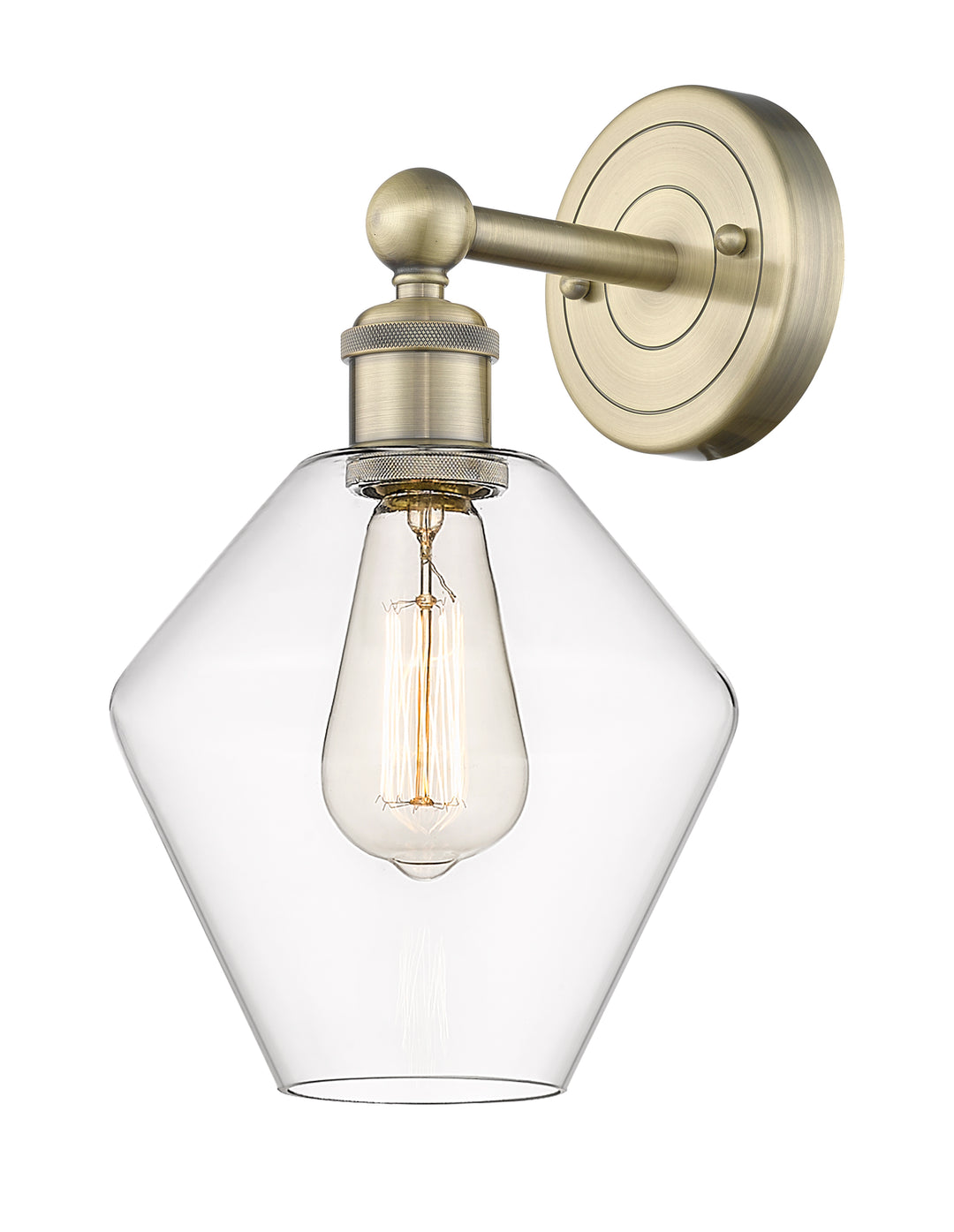 Innovations Lighting Cindyrella 8" Sconce - Antique Brass