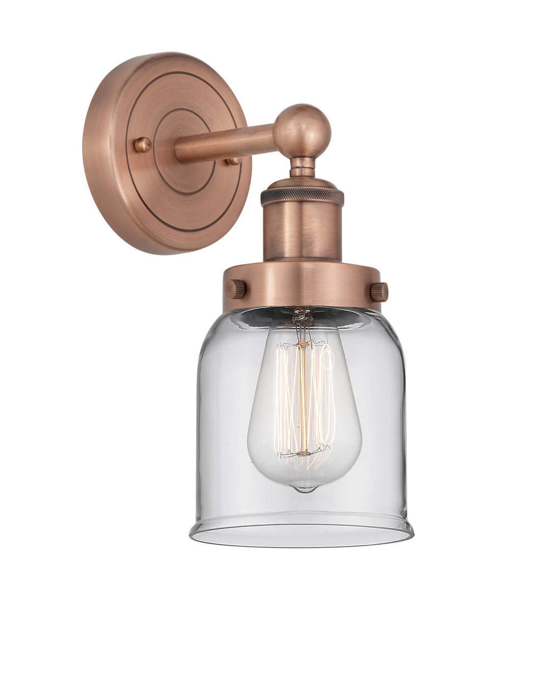 Innovations Lighting Bell 5" Sconce - Antique Copper