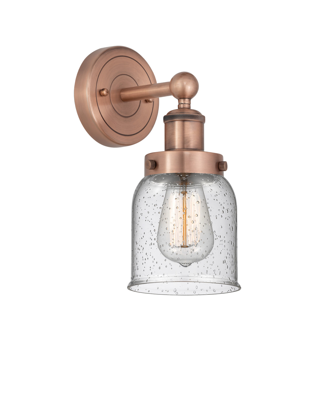 Innovations Lighting Bell 5" Sconce - Antique Copper