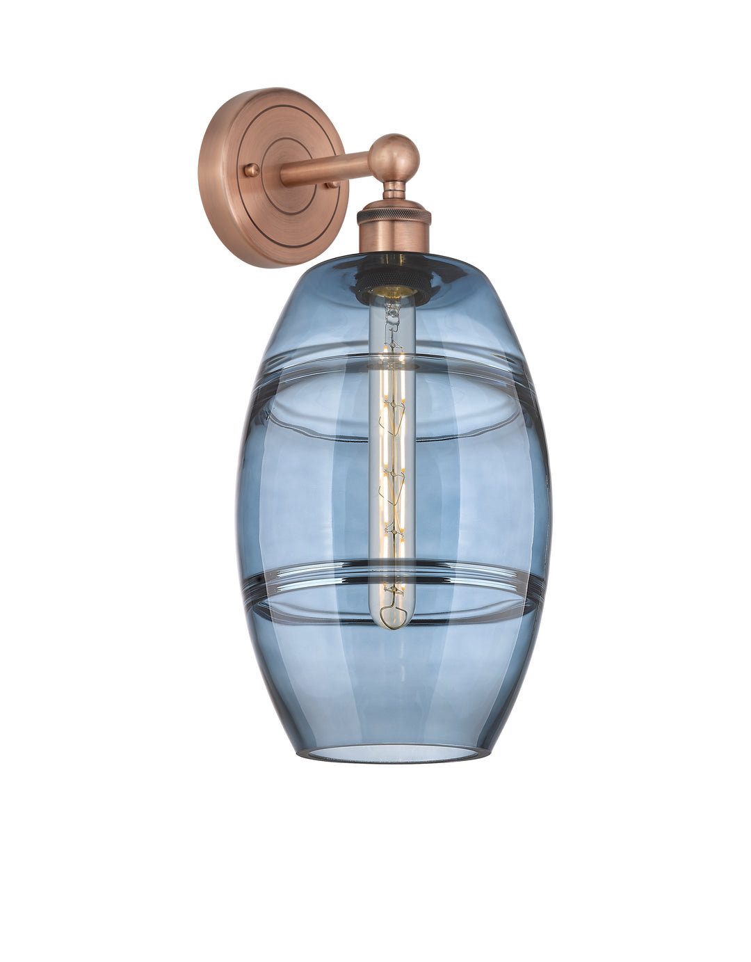 Innovations Lighting Vaz 8" Sconce - Antique Copper