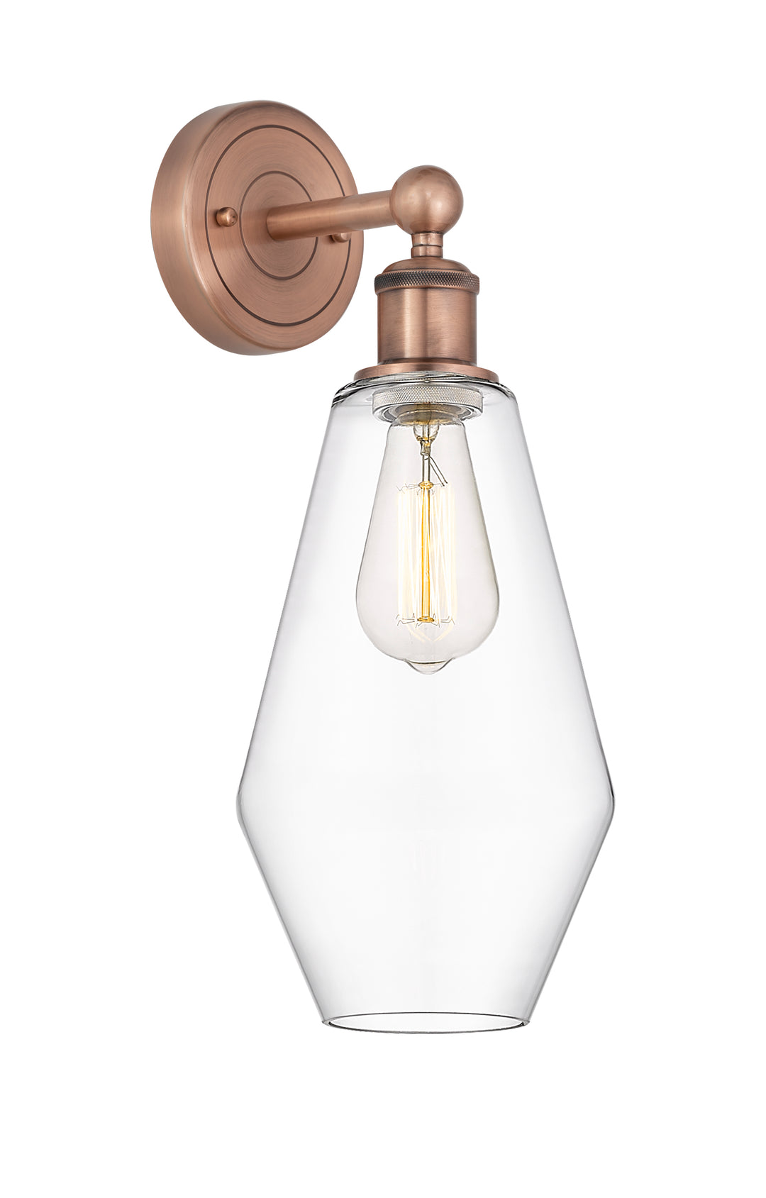Innovations Lighting Cindyrella 7" Sconce - Antique Copper