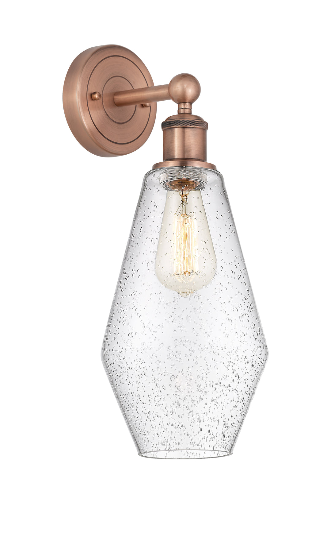 Innovations Lighting Cindyrella 7" Sconce - Antique Copper