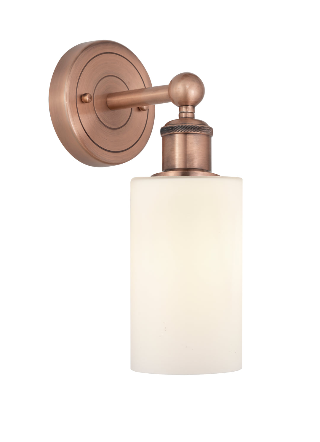 Innovations Lighting Clymer 4" Sconce - Antique Copper