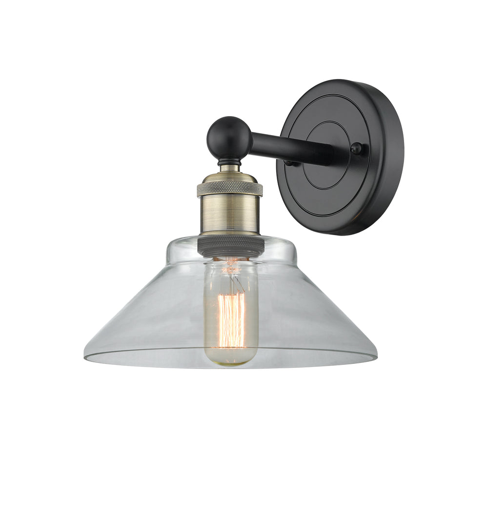 Innovations Lighting Orwell 9" Sconce - Black Antique Brass