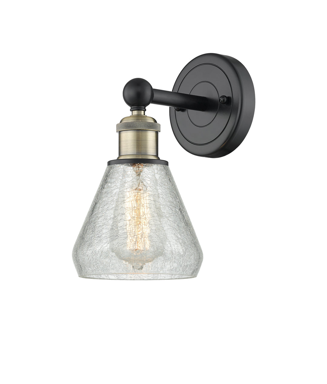 Innovations Lighting Conesus 6" Sconce - Black Antique Brass