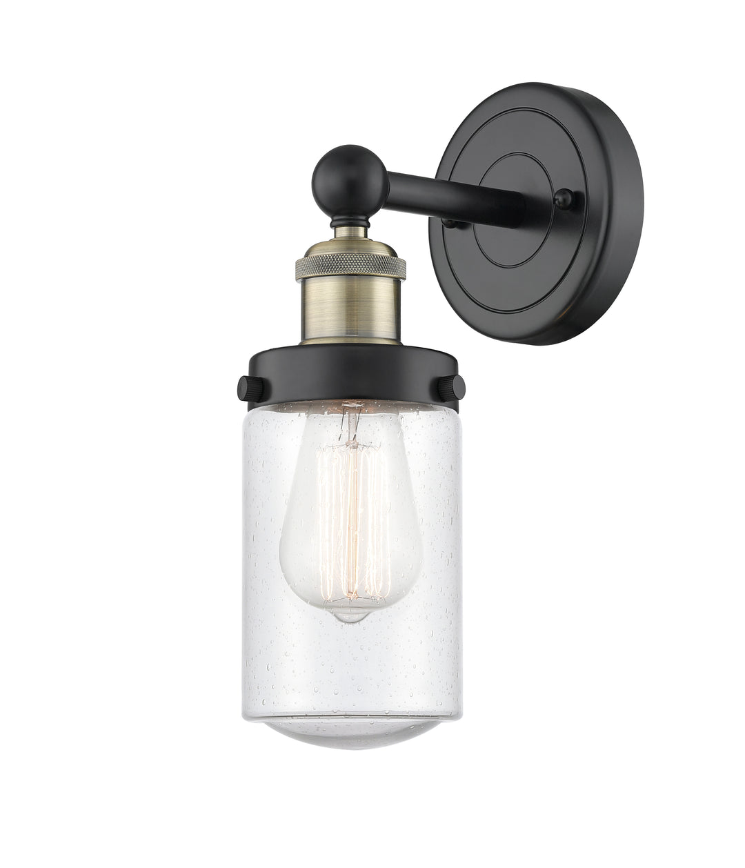 Innovations Lighting Dover 4.5" Sconce - Black Antique Brass