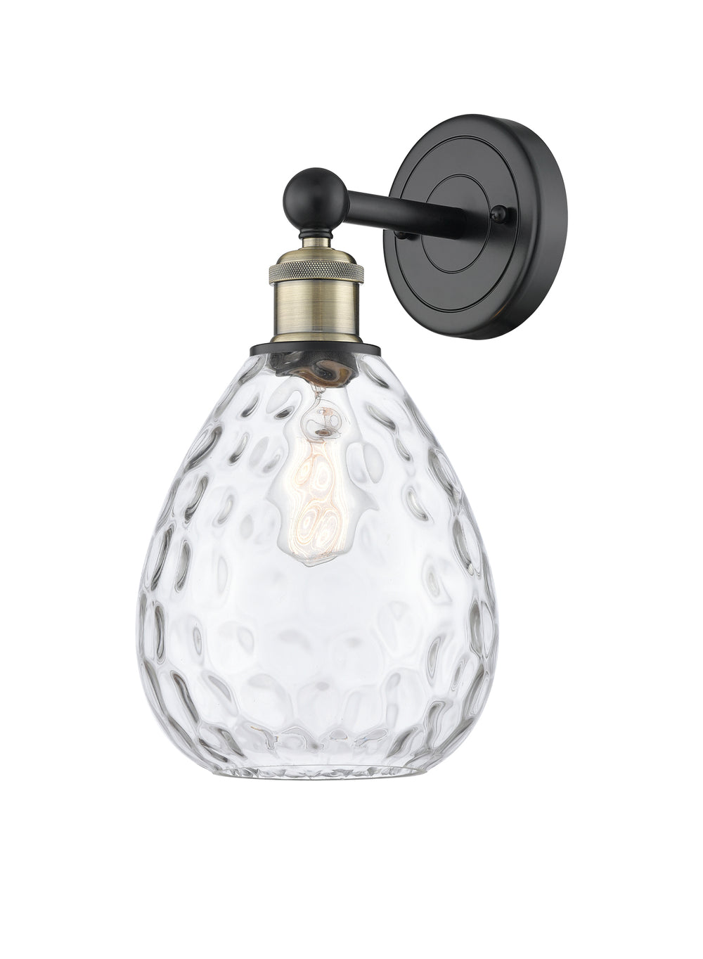 Innovations Lighting Waverly 8" Sconce - Black Antique Brass