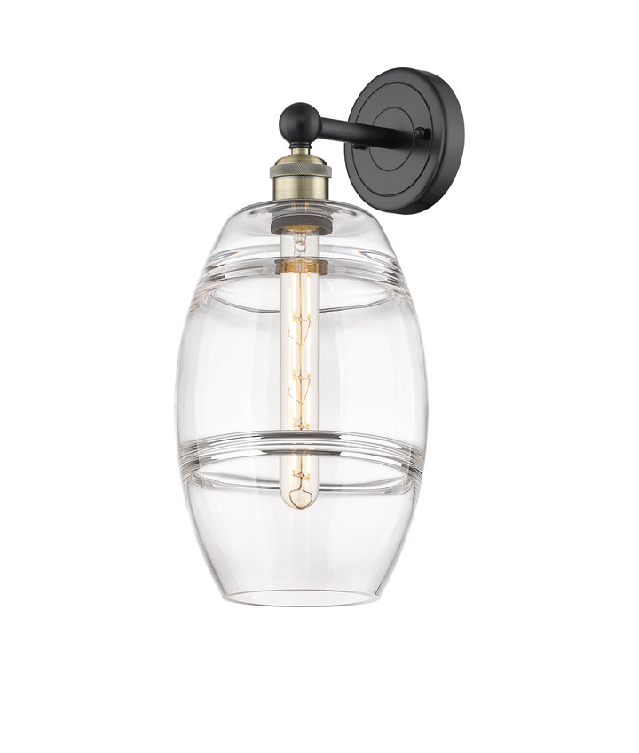 Innovations Lighting Vaz 8" Sconce - Black Antique Brass