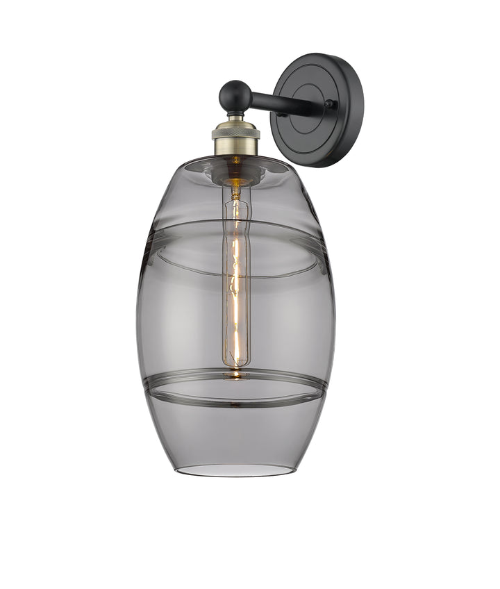Innovations Lighting Vaz 8" Sconce - Black Antique Brass