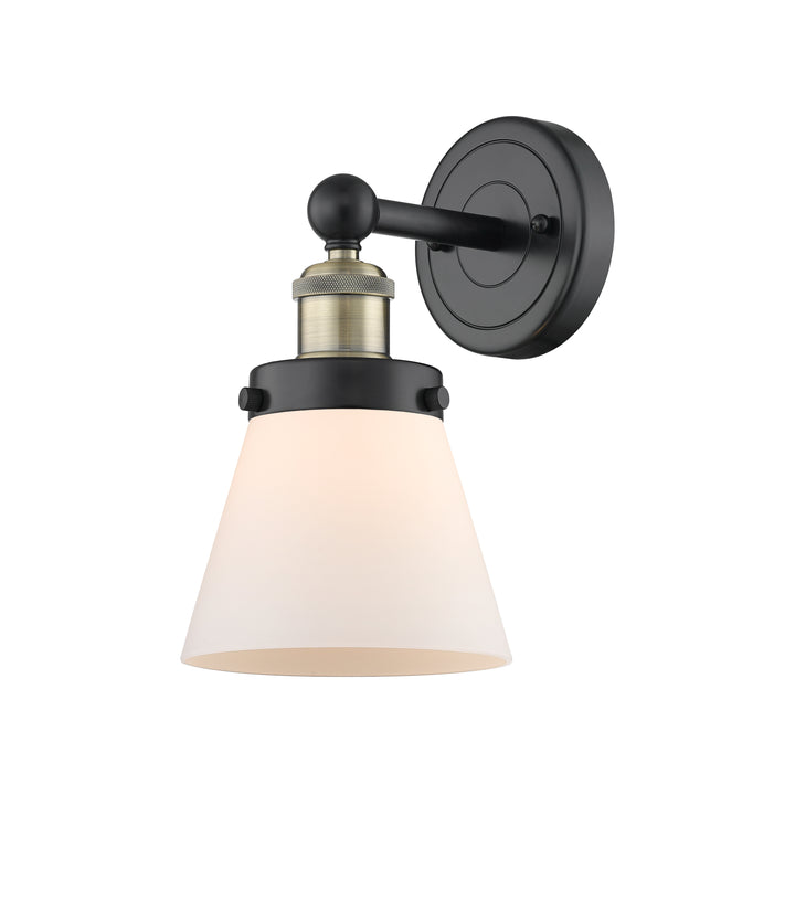 Innovations Lighting Cone 6" Sconce - Black Antique Brass