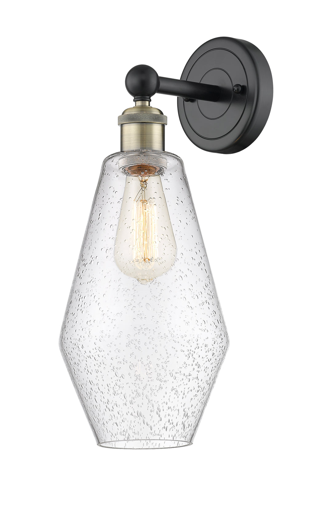 Innovations Lighting Cindyrella 7" Sconce - Black Antique Brass