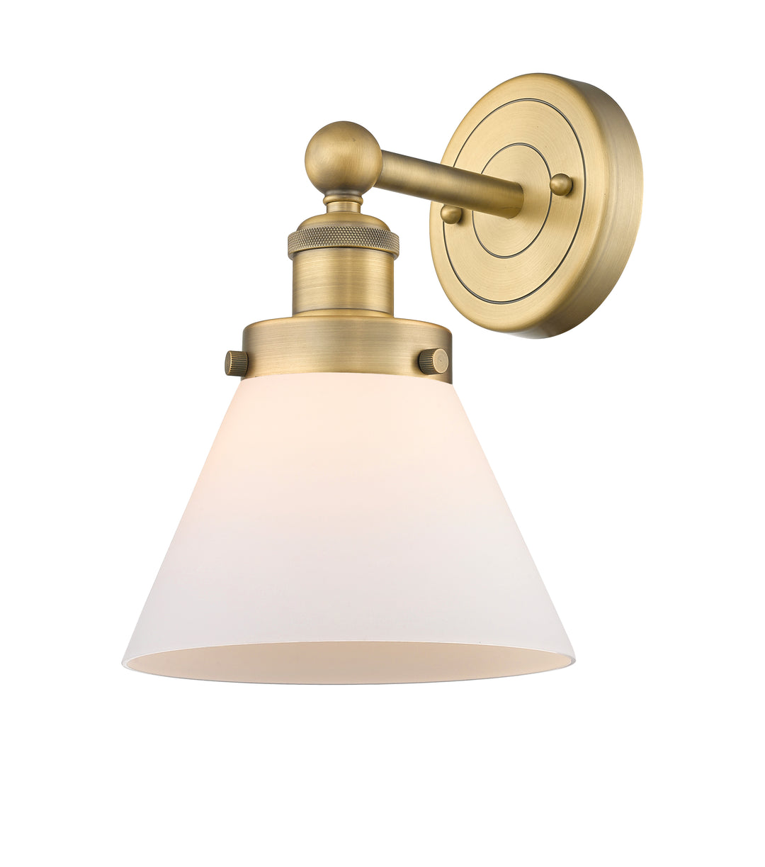 Innovations Lighting Cone 8" Sconce - Brushed Brass