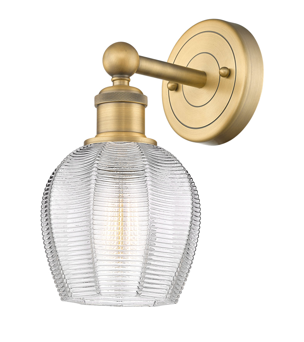 Innovations Lighting Norfolk 6" Sconce - Brushed Brass