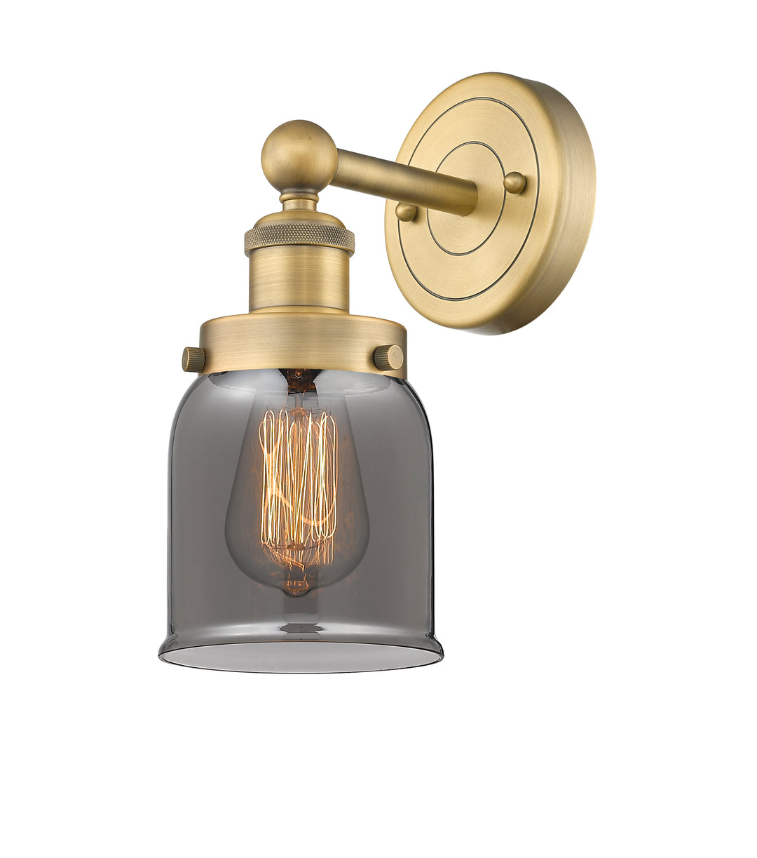 Innovations Lighting Bell 5" Sconce - Brushed Brass