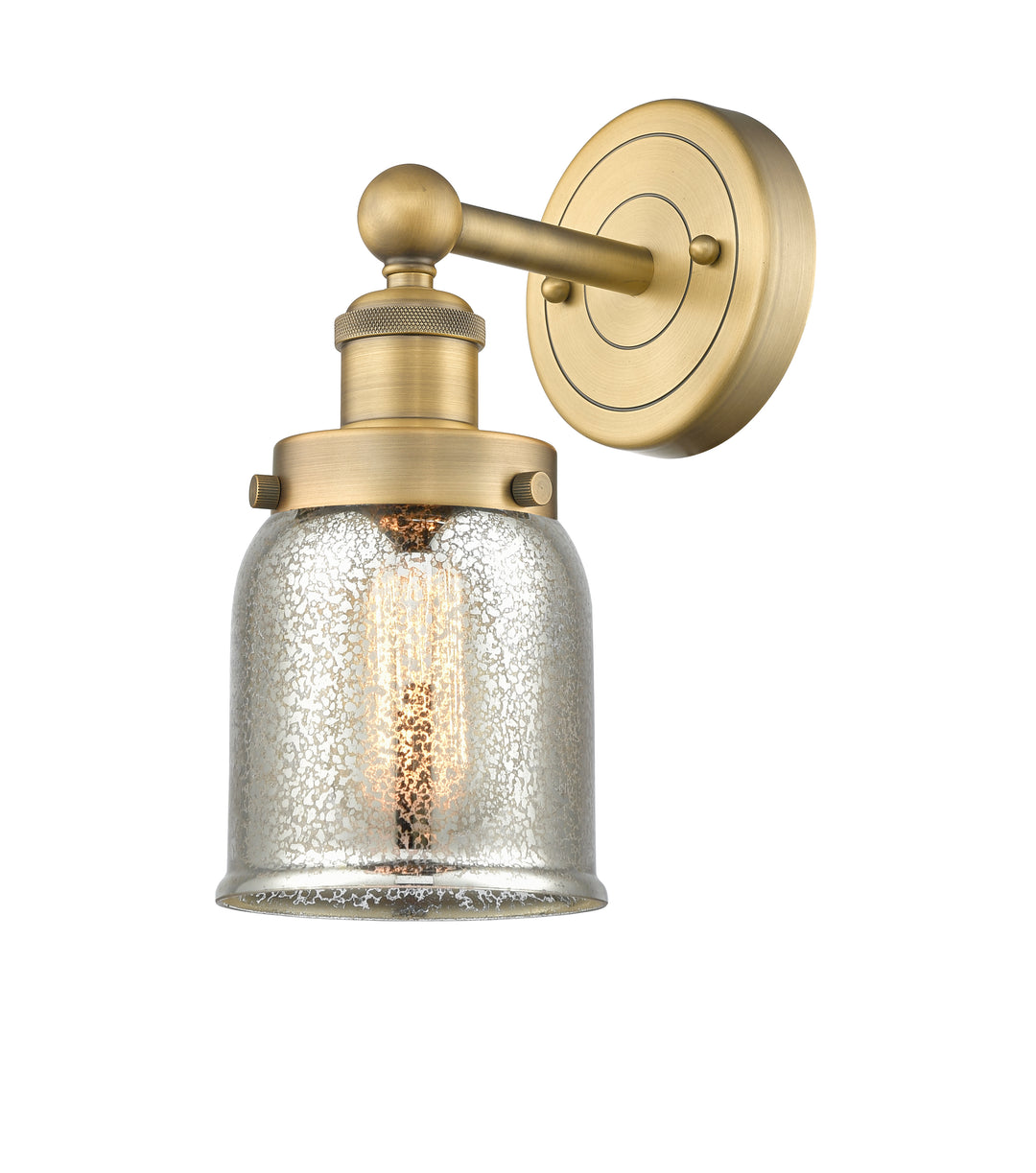 Innovations Lighting Bell 5" Sconce - Brushed Brass