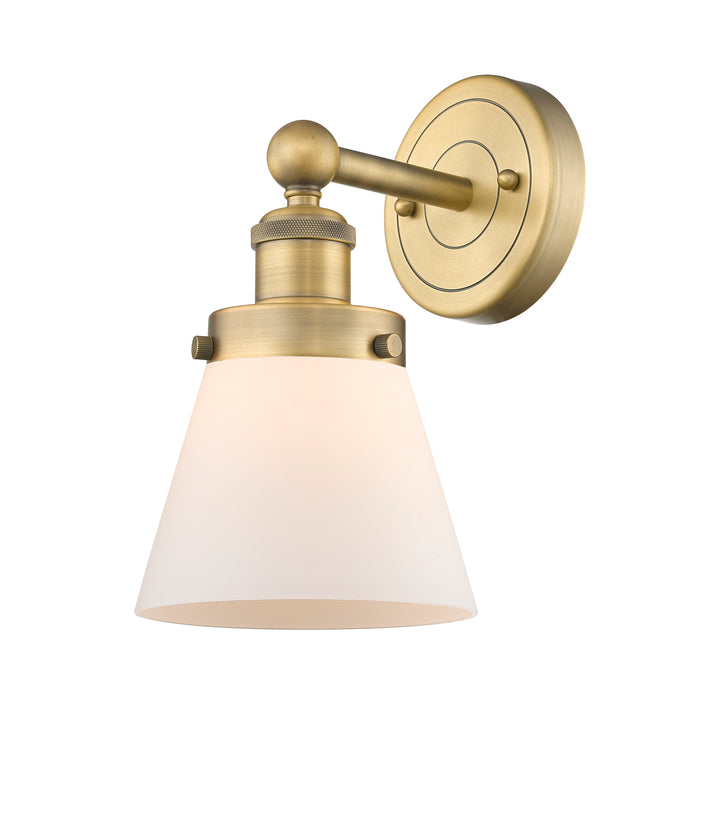 Innovations Lighting Cone 6" Sconce - Brushed Brass