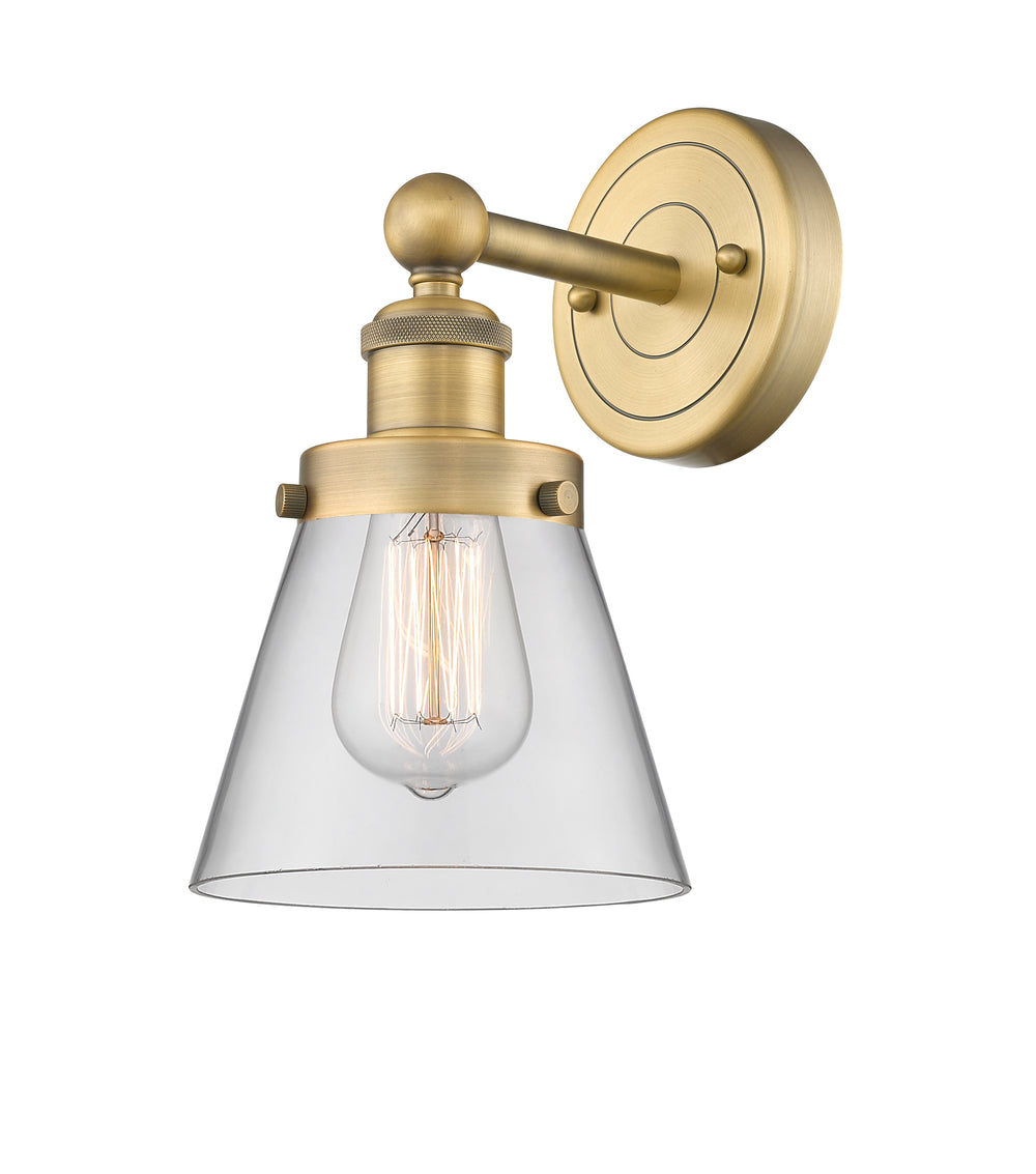 Innovations Lighting Cone 6" Sconce - Brushed Brass