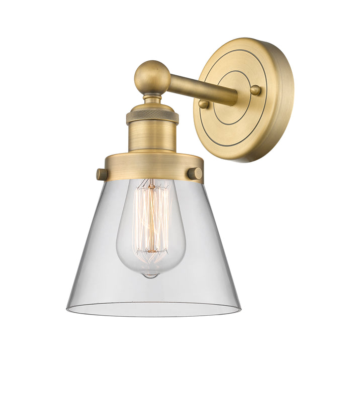 Innovations Lighting Cone 6" Sconce - Brushed Brass