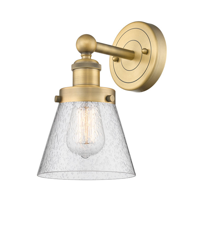 Innovations Lighting Cone 6" Sconce - Brushed Brass