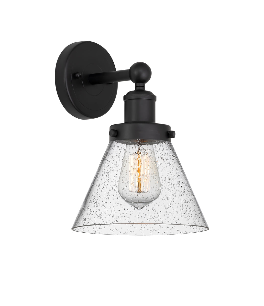 Innovations Lighting Cone 8" Sconce - Matte Black
