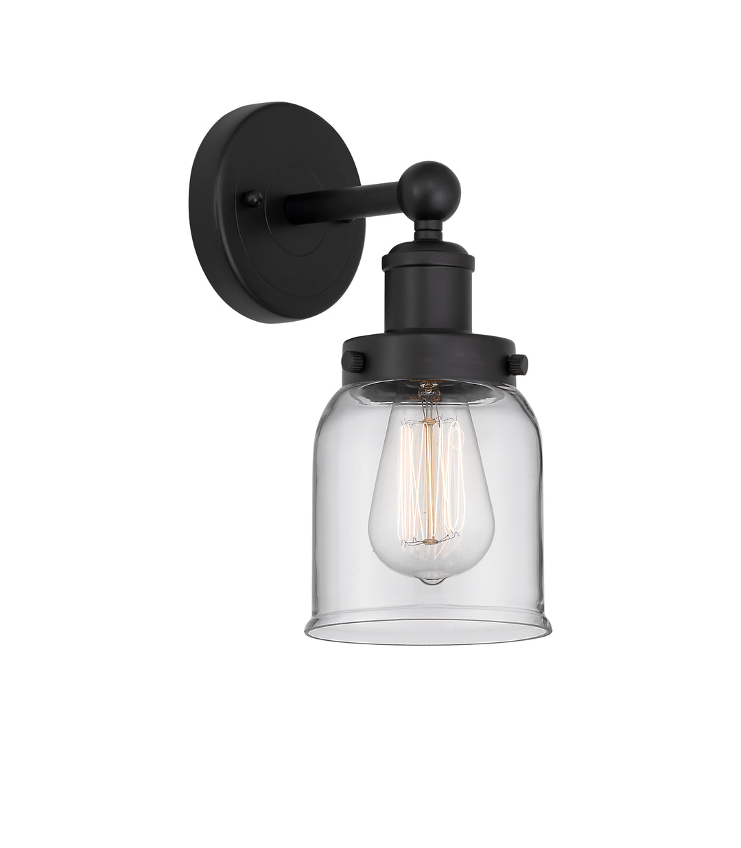 Innovations Lighting Bell 5" Sconce - Matte Black