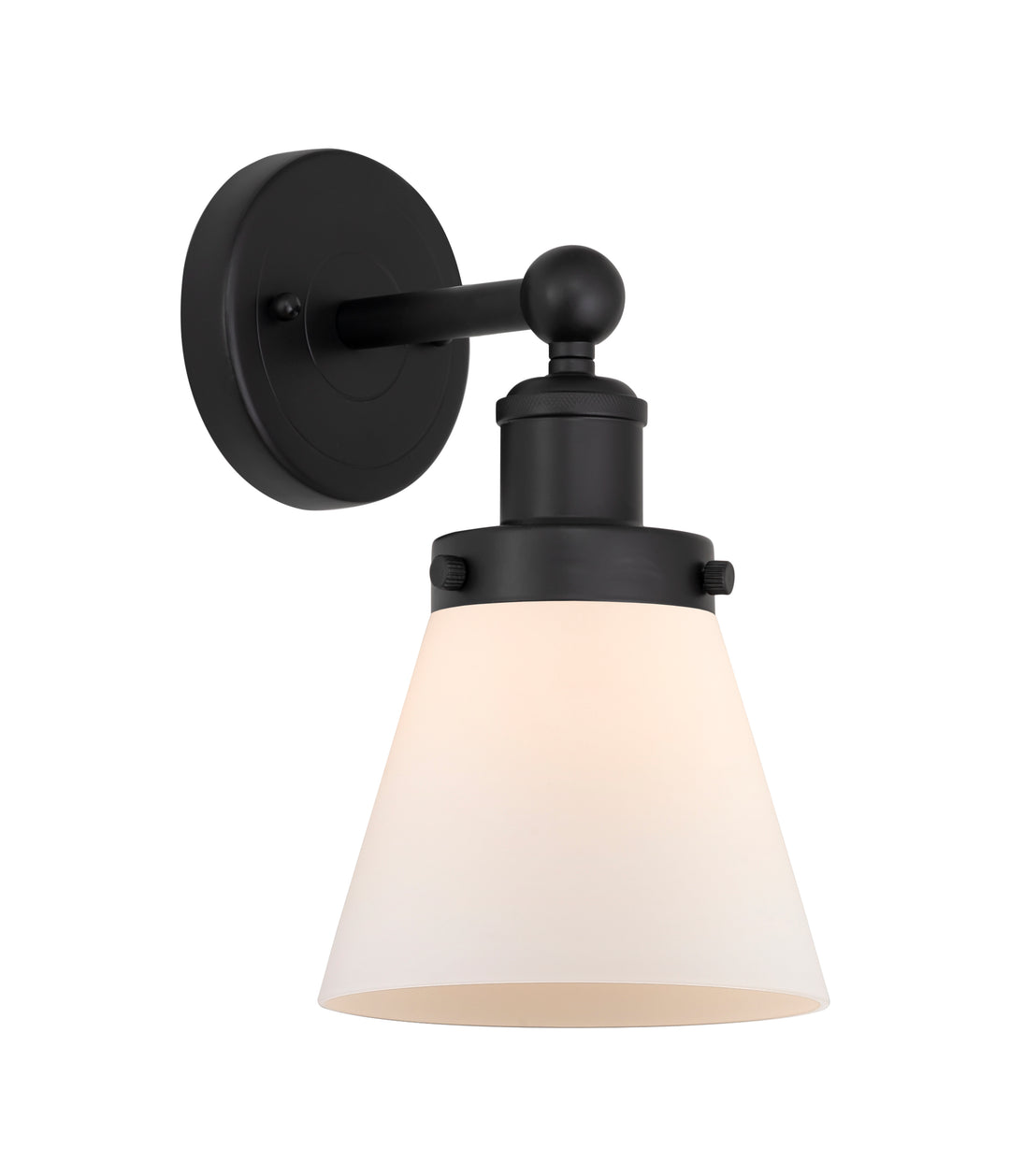 Innovations Lighting Cone 6" Sconce - Matte Black