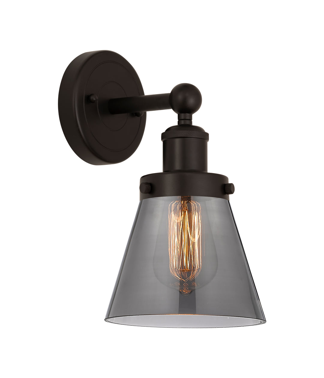Innovations Lighting Cone 6" Sconce - Oil Rubbed Bronze