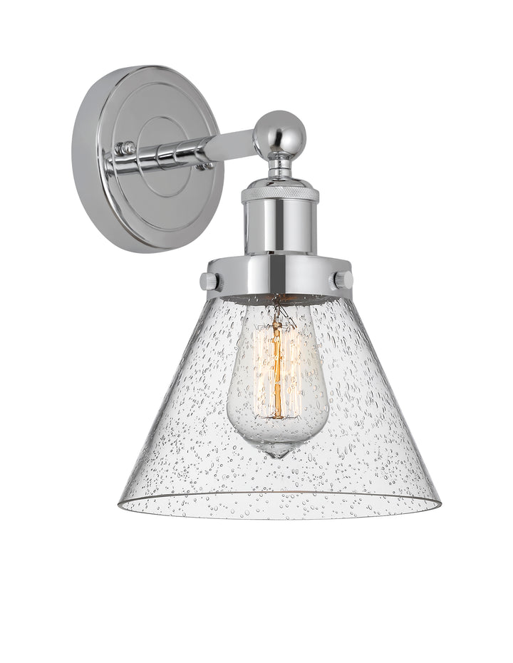 Innovations Lighting Cone 8" Sconce - Polished Chrome