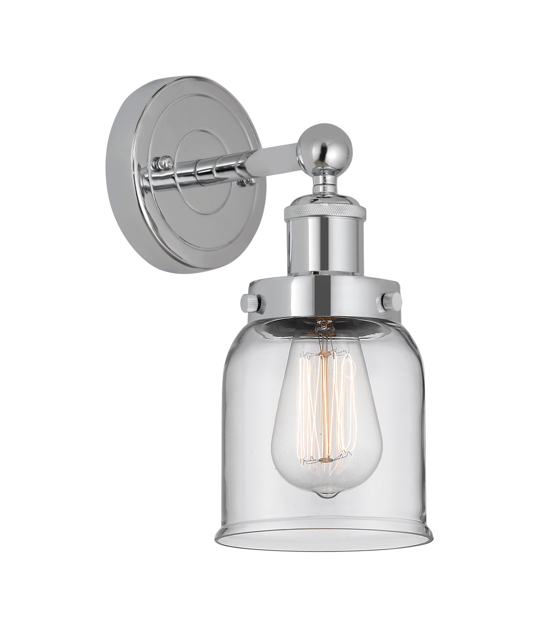 Innovations Lighting Bell 5" Sconce - Polished Chrome
