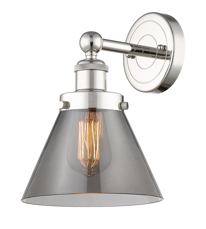 Innovations Lighting Cone 8" Sconce - Polished Nickel