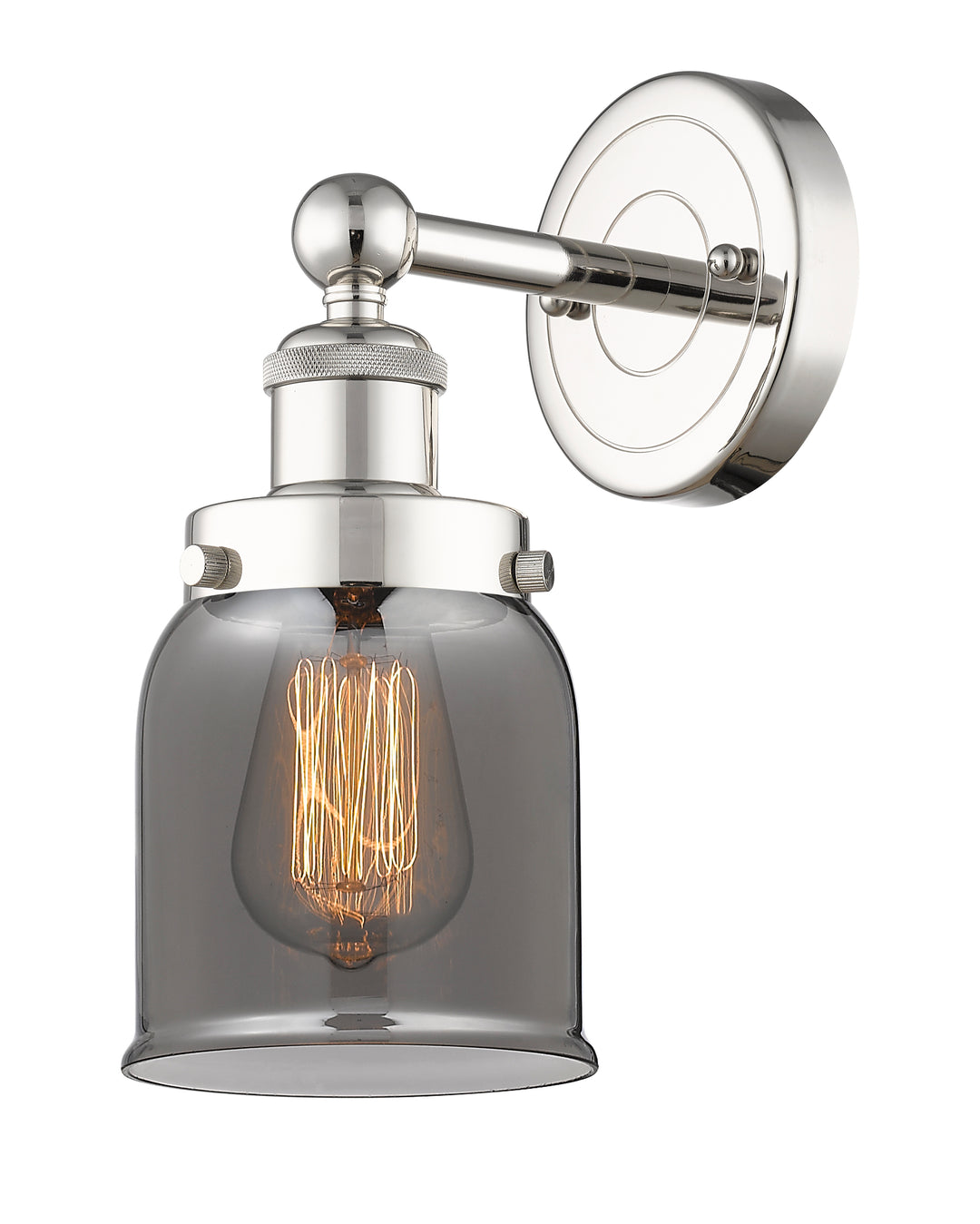 Innovations Lighting Bell 5" Sconce - Polished Nickel