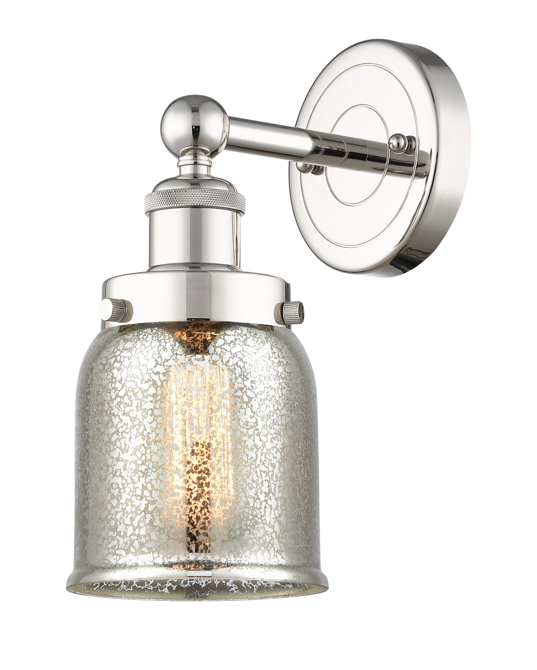 Innovations Lighting Bell 5" Sconce - Polished Nickel