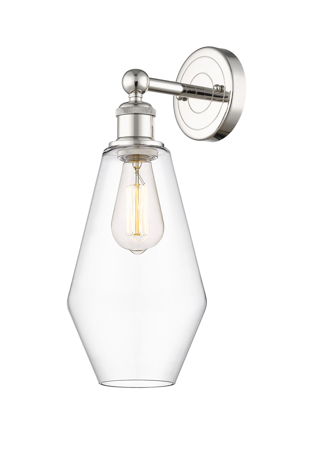 Innovations Lighting Cindyrella 7" Sconce - Polished Nickel