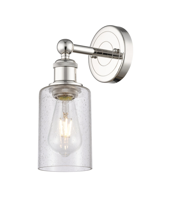 Innovations Lighting Clymer 4" Sconce - Polished Nickel