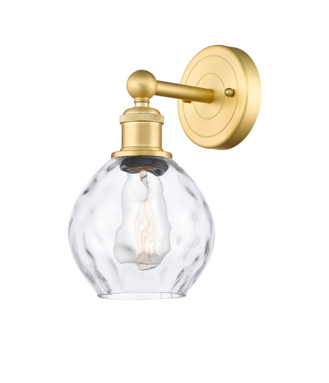 Innovations Lighting Waverly 6" Sconce - Satin Gold