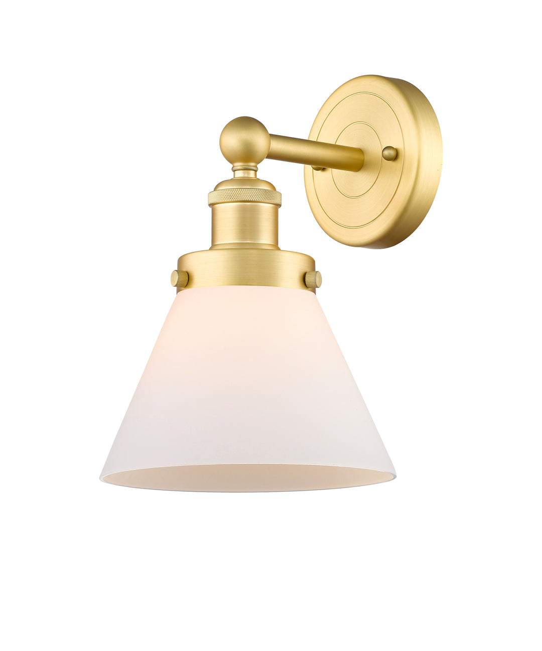 Innovations Lighting Cone 8" Sconce - Satin Gold
