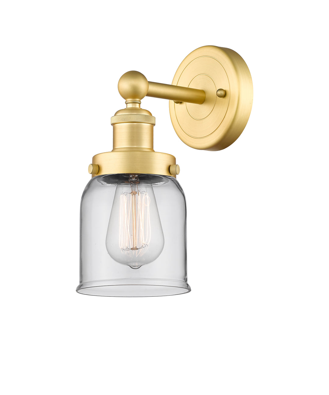 Innovations Lighting Bell 5" Sconce - Satin Gold