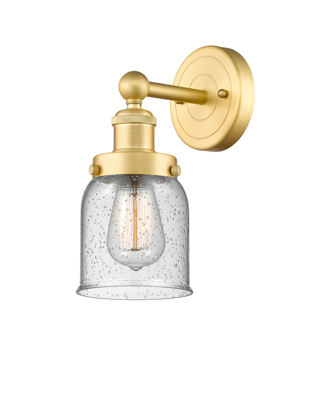 Innovations Lighting Bell 5" Sconce - Satin Gold