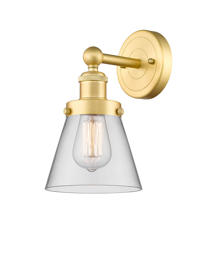 Innovations Lighting Cone 6" Sconce - Satin Gold