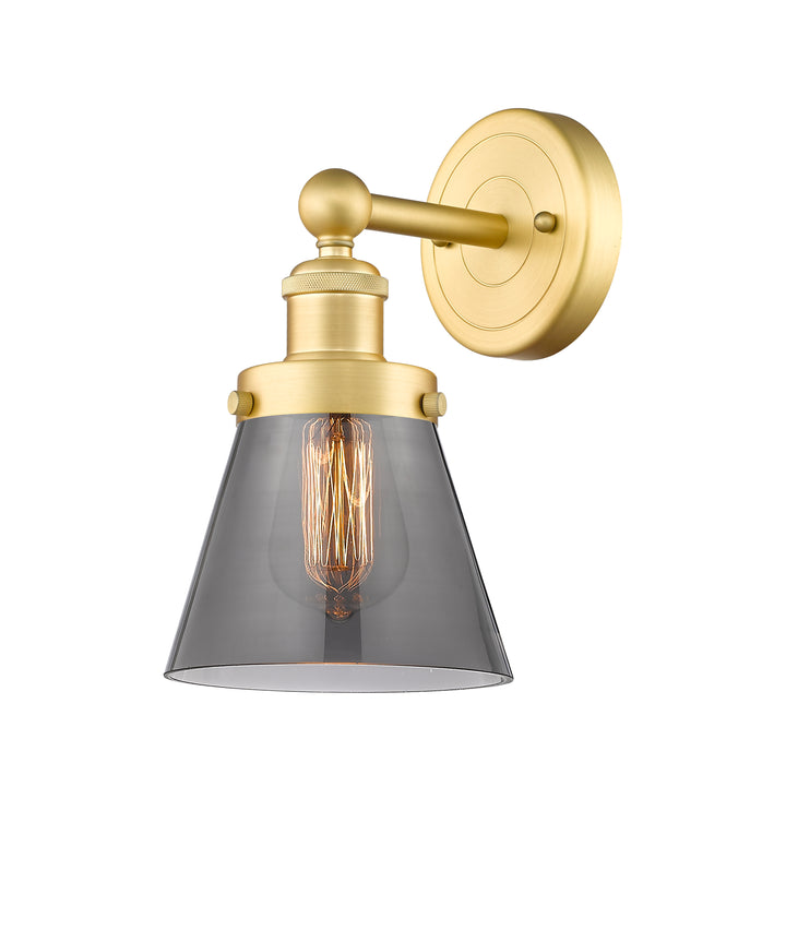 Innovations Lighting Cone 6" Sconce - Satin Gold