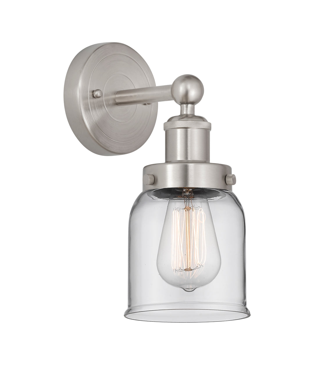 Innovations Lighting Bell 5" Sconce - Brushed Satin Nickel