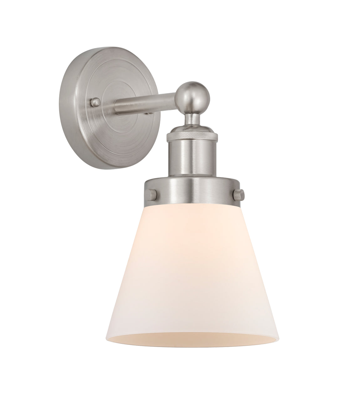 Innovations Lighting Cone 6" Sconce - Brushed Satin Nickel
