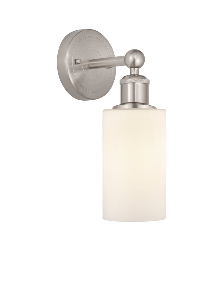Innovations Lighting Clymer 4" Sconce - Brushed Satin Nickel