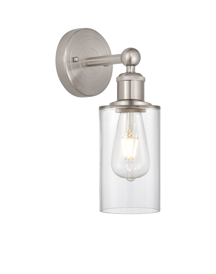 Innovations Lighting Clymer 4" Sconce - Brushed Satin Nickel