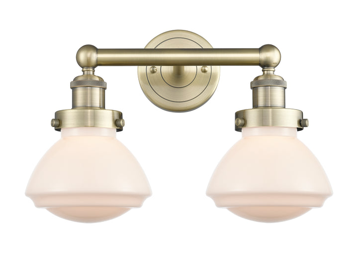 Innovations Lighting Olean 6.75" Bath Vanity Light - Antique Brass