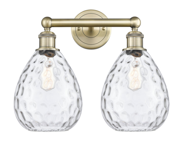 Innovations Lighting Waverly 8" Bath Vanity Light - Antique Brass