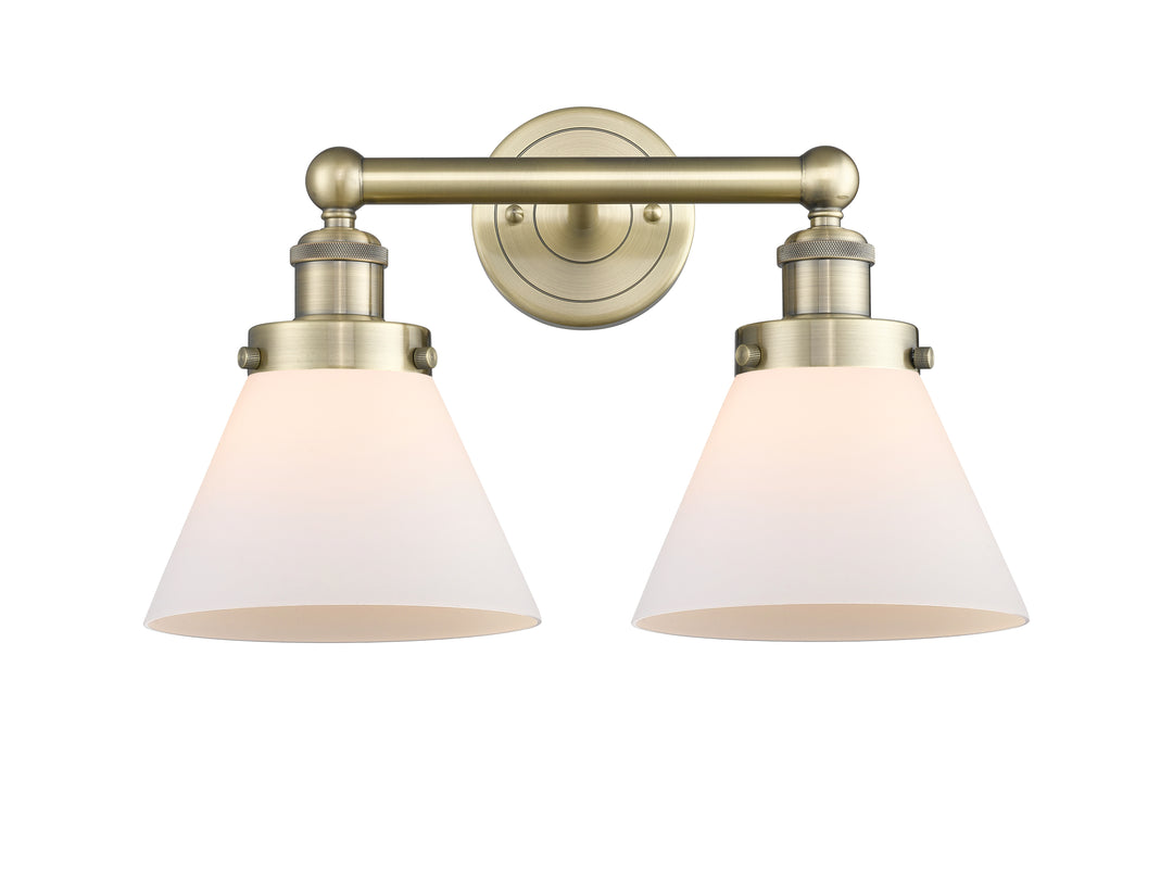 Innovations Lighting Cone 8" Bath Vanity Light - Antique Brass